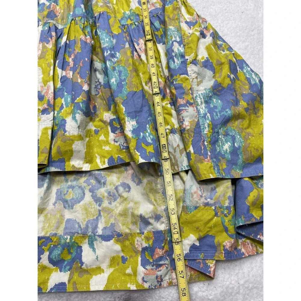 Free People Midi Dress Green Women Long Love Preppy Vacay Boho Retro Small New